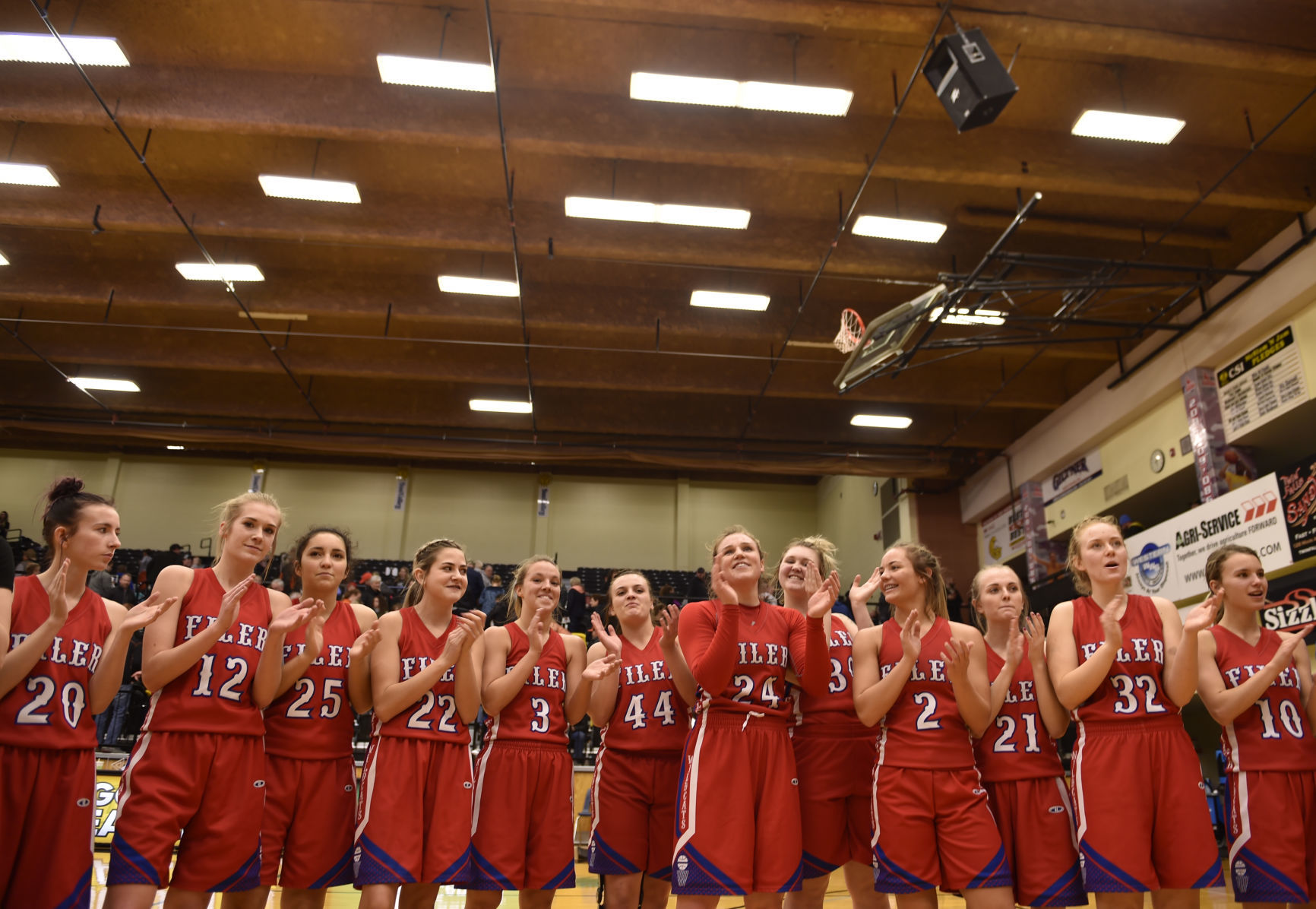 Girls basketball District IV Tournament